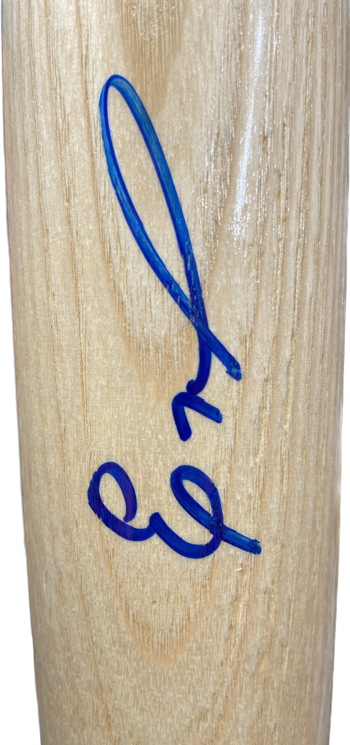 Eloy Jiménez White Sox Autographed Wooden Rawlings Baseball Bat with JSA COA