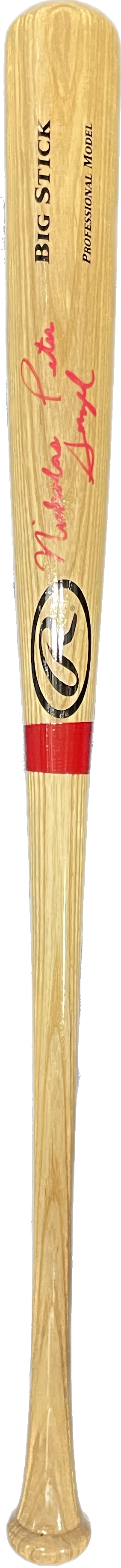 Nick Senzel Nationals Autographed Wooden Rawlings Baseball Bat with JSA COA