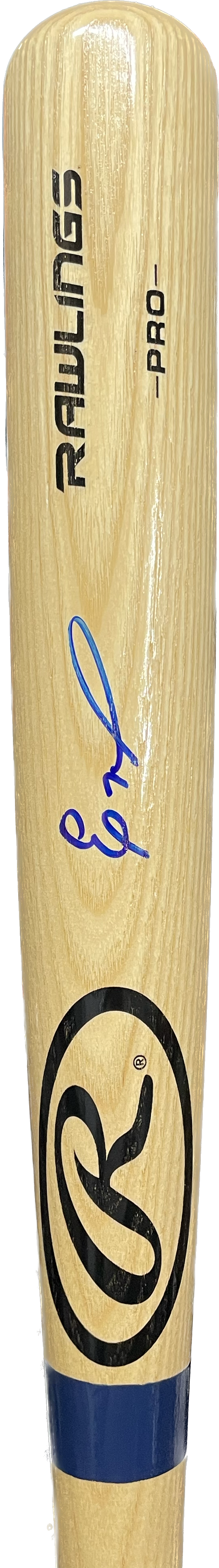 Eloy Jiménez White Sox Autographed Wooden Rawlings Baseball Bat with JSA COA