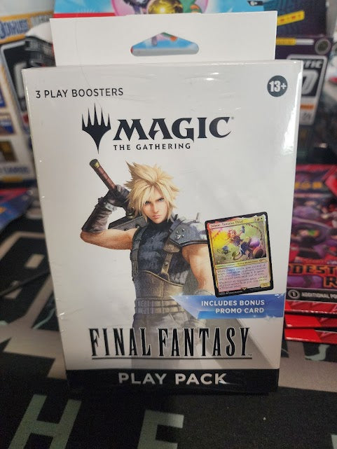 MTG Magic The Gathering Final Fantasy 3 Play Pack Boosters Box