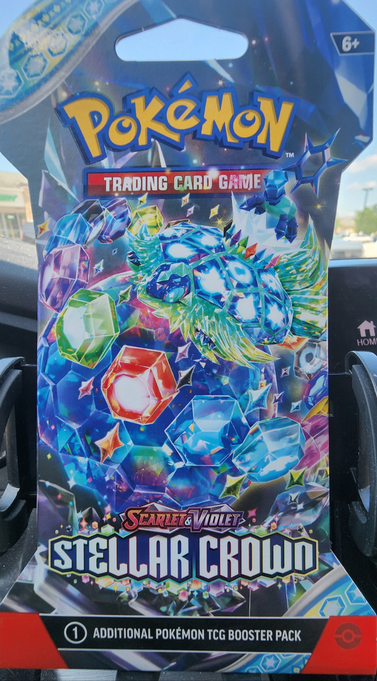 Pokemon Stellar Crown Sleeved Pack Personal Break!