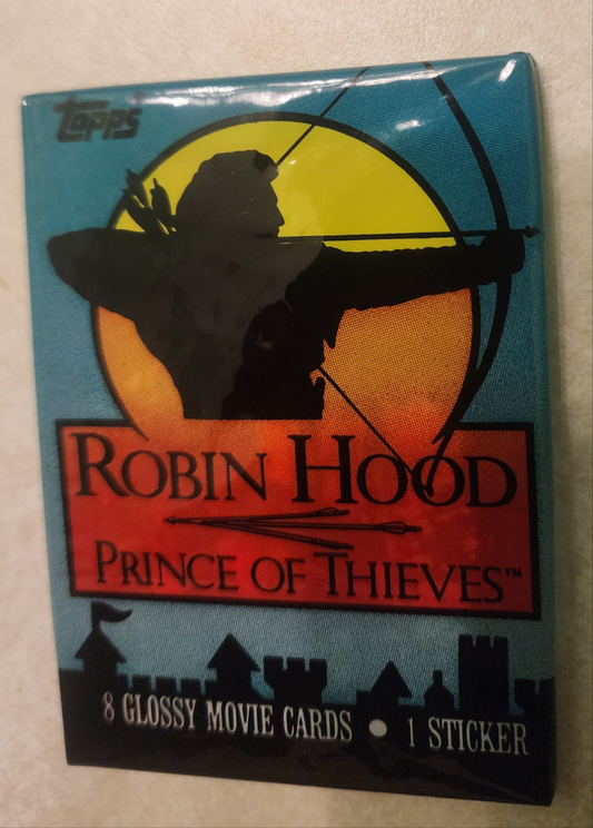 Robin Hood Prince of Theives Pack Personal Break! 8 cards + 1 sticker!