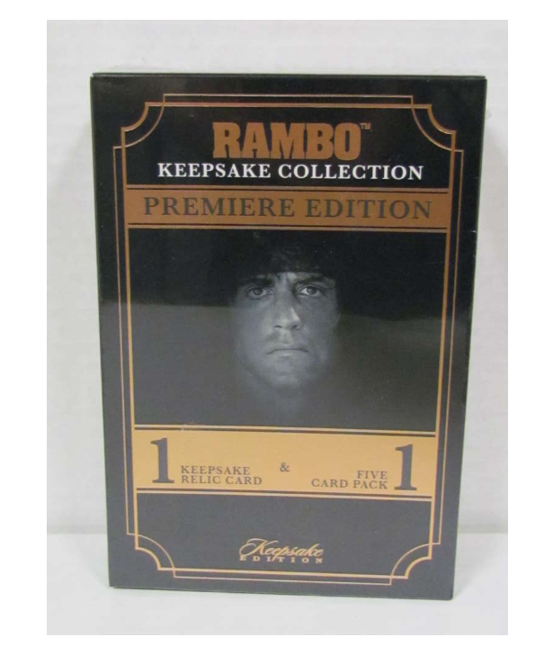 Rambo Keepsake Collection Pieces of the Past Hobby Box!