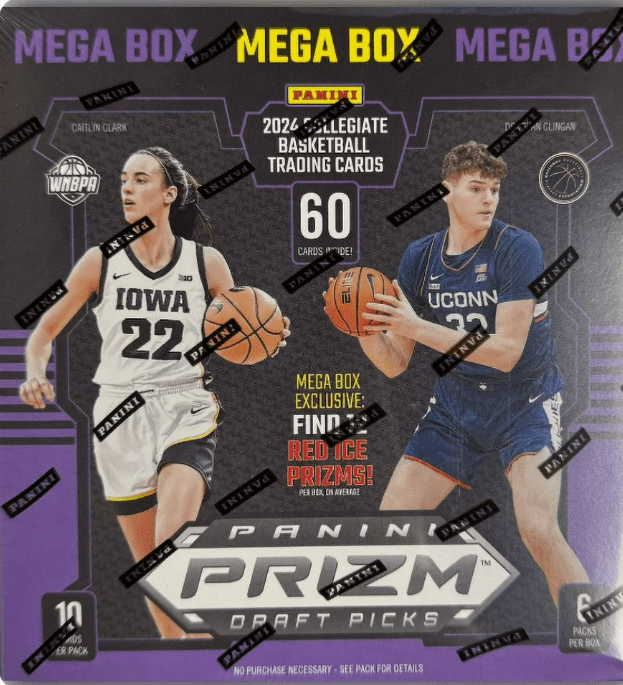 2024 Prizm Draft Picks Basketball Mega Box - Men's + Women's WNBA NBA - Search for Red Ice!