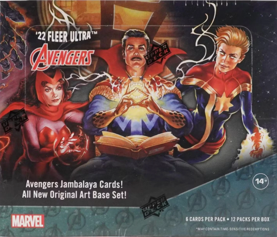 Fleer Ultra 2022 Marvel Avengers Hobby Box