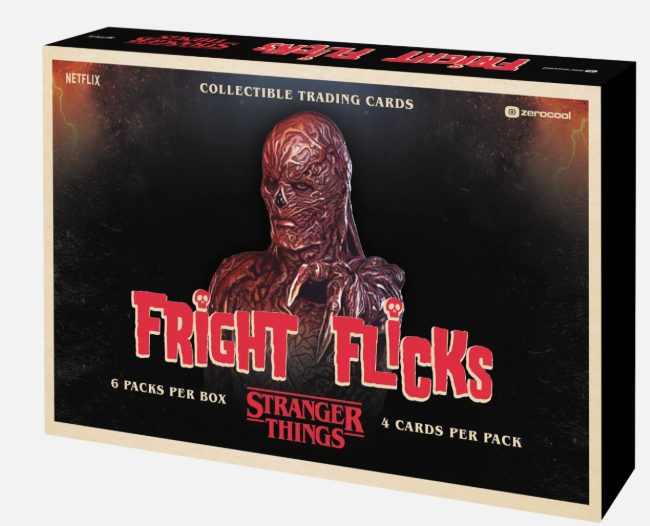 2023 TOPPS STRANGER THINGS FRIGHT FLICKS HOBBY BOX - 6 packs!