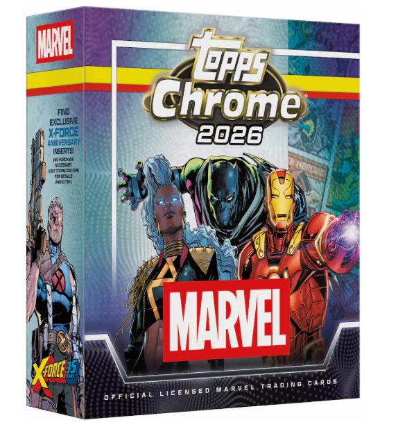2026 Topps Chrome Marvel MEGA BOX