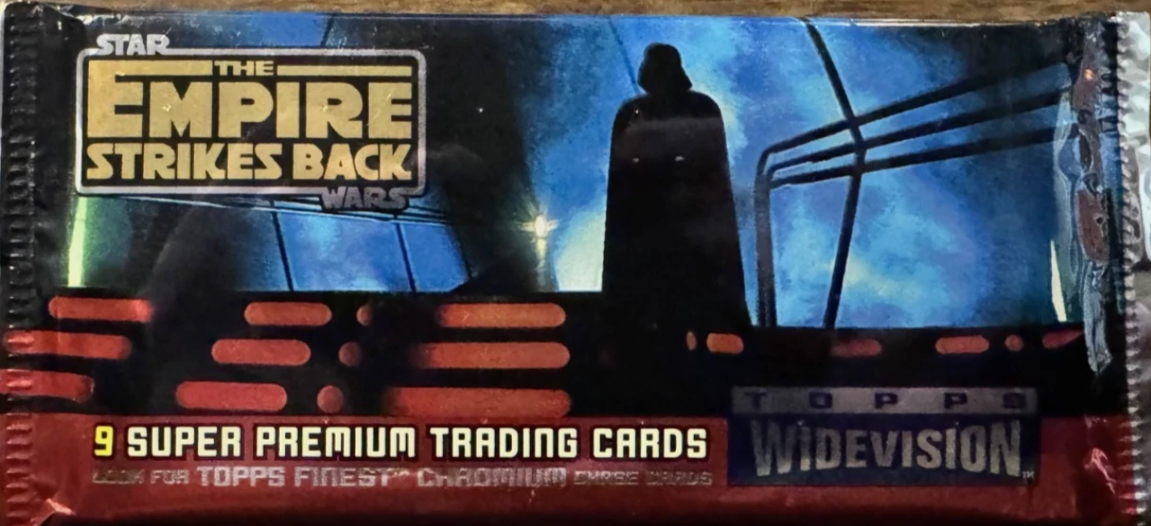 Star Wars Widevision Empire Strikes Back Hobby Pack!