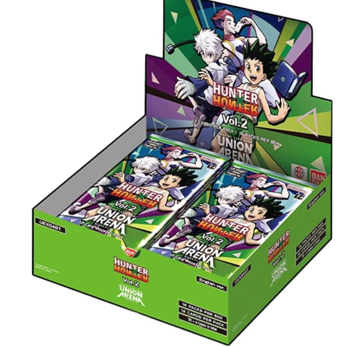 Hunter X Hunter Vol. 2 Union Arena TCG Booster Box