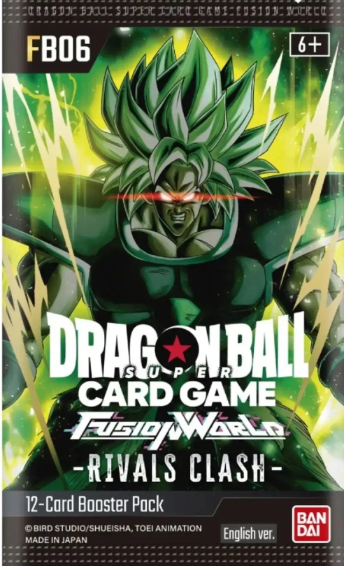 Dragonball Z Super Card Game Fusion World RIVALS CLASH Booster Pack