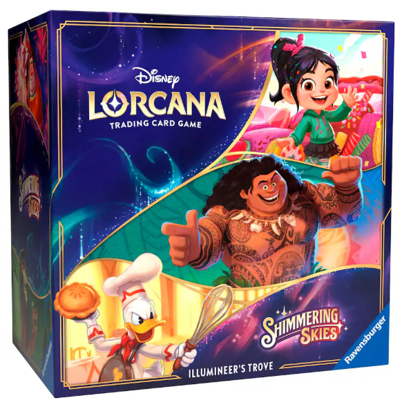 Disney Lorcana Shimmering Skies Trove - 8 booster packs!