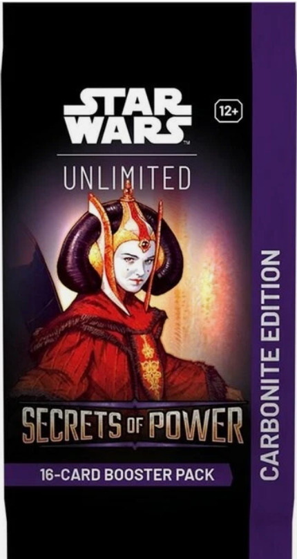 Star Wars Unlimited Secrets of Power CARBONITE EDITION Collector Booster Pack CARBONITE