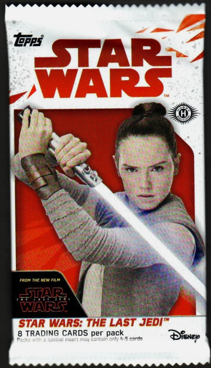 2018 Star Wars Episode VIII The Last Jedi Hobby Pack