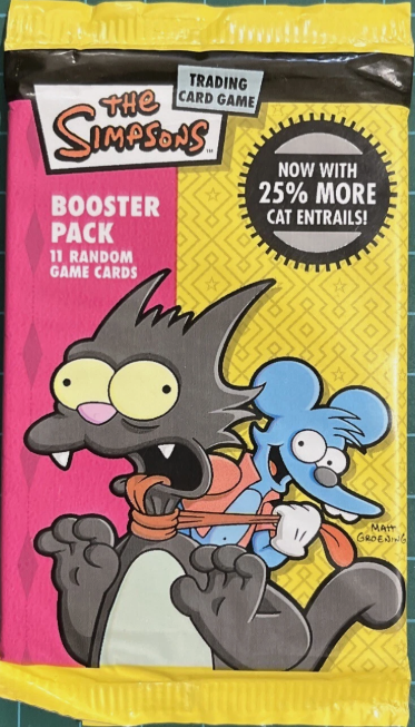 Simpsons booster pack Wizards of the Coast