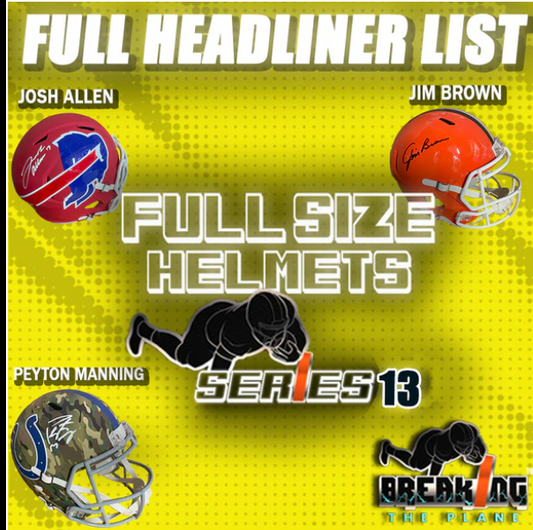 BTP FULL SIZE HELMET | SERIES 13| PERSONAL BREAK! | *BREAK#PET287*
