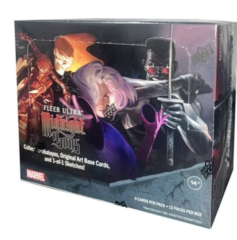 Midnight Sons Marvel Fleer Ultra Hobby Box