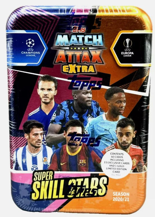 Match Attax Topps 2020-2021 Premier League Soccer Tin Personal Break