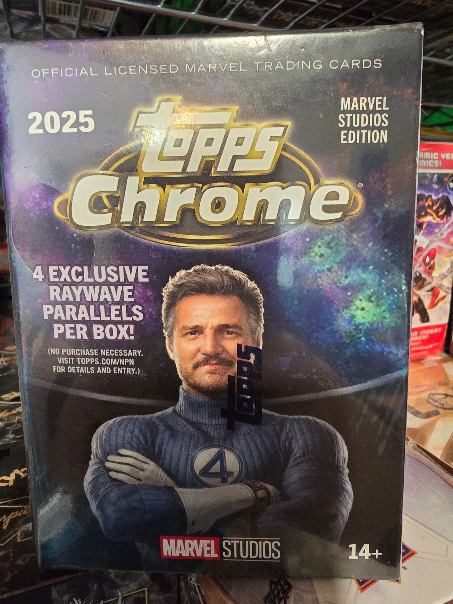2025 Topps Marvel Studios Chrome Blaster Box