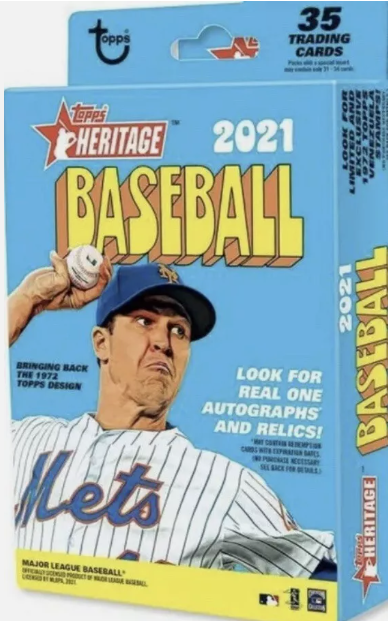 2021 Topps Heritage BASEBALL Personal Break!  35 Cards!