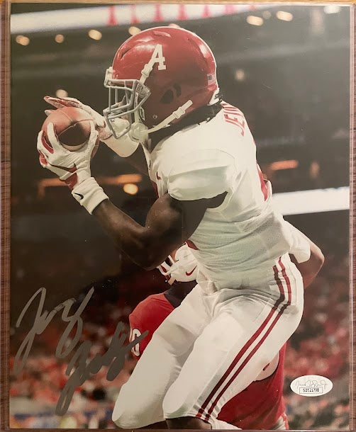 Jerry Jeudy Autographed 8x10 Photo JSA COA Alabama Browns