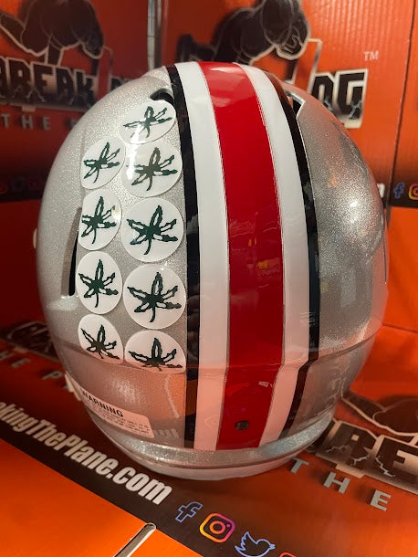 Jaxson Smith-Njigba Autographed Full Size Helmet Ohio State Buckeyes College Seahawks Beckett COA