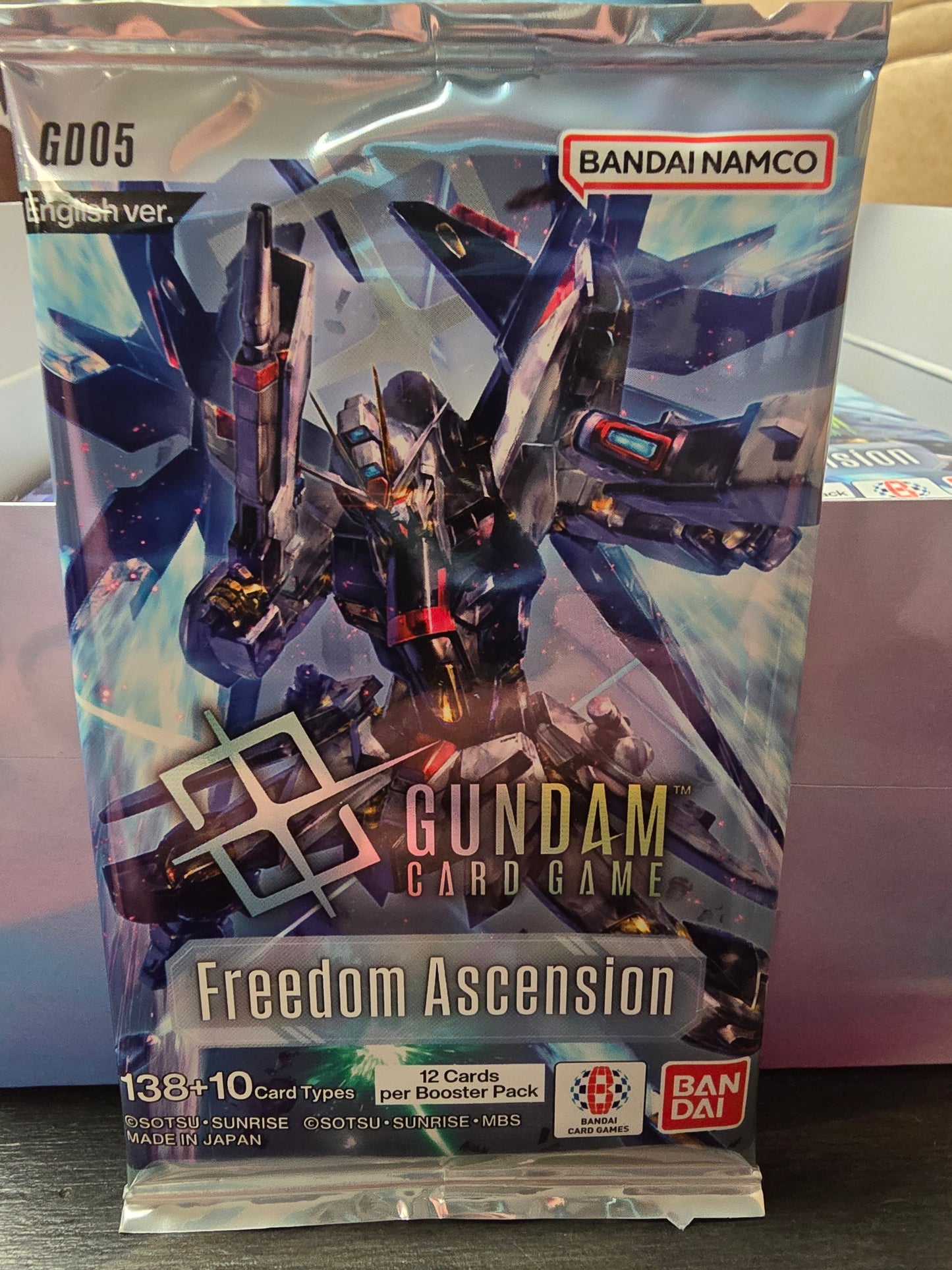 Gundam Freedom Ascension Booster Pack Bandai Namco GD05