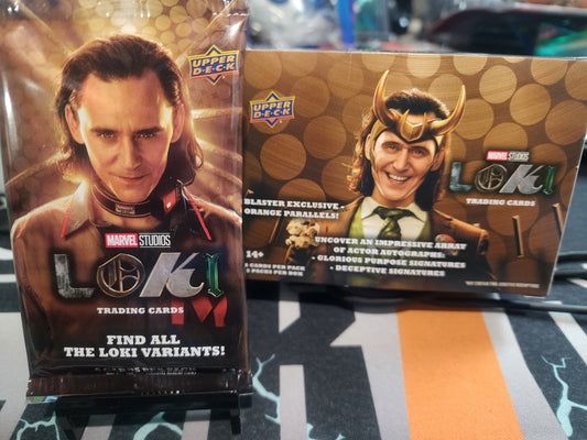 Loki Upper Deck Blaster Pack Personal Break! 6 cards! Chase glorious purpose signatures and deceptive signatures!