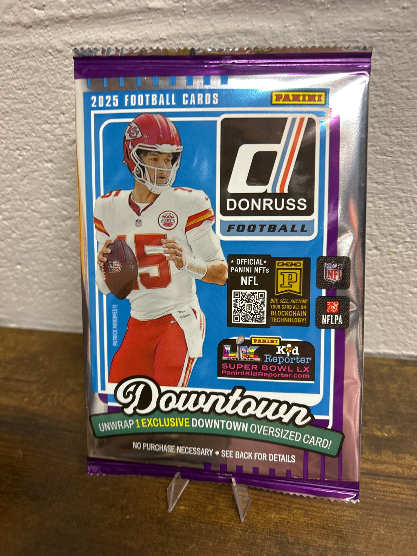 OVERSIZED DOWNTOWN! 2025 Panini Donruss Football Pack