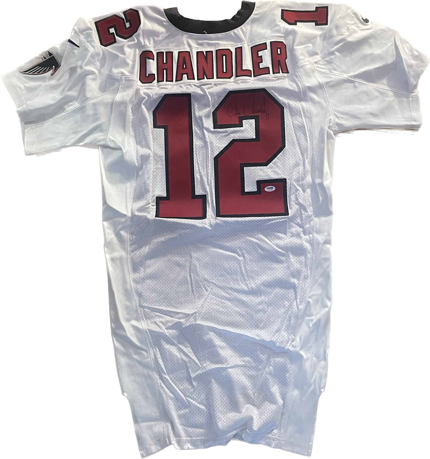 Chris Chandler Autographed GAME USED Atlanta Falcons Jersey PSA COA - WOW!