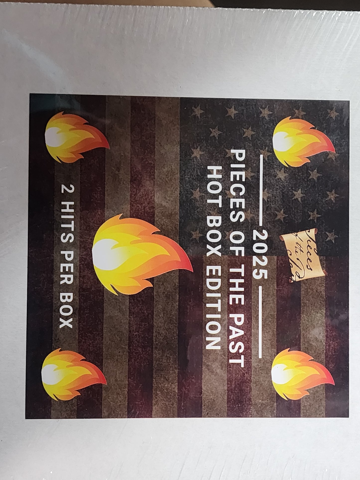 HOT BOX 2025 Pieces of the Past 9-Year Edition HOT BOX Hobby Box - 1-9 hits!