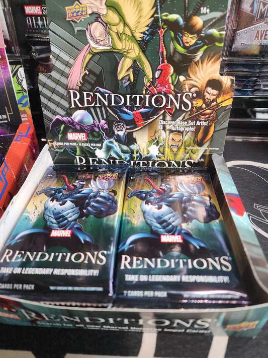 2024 Marvel Renditions Spider-man Hobby Pack