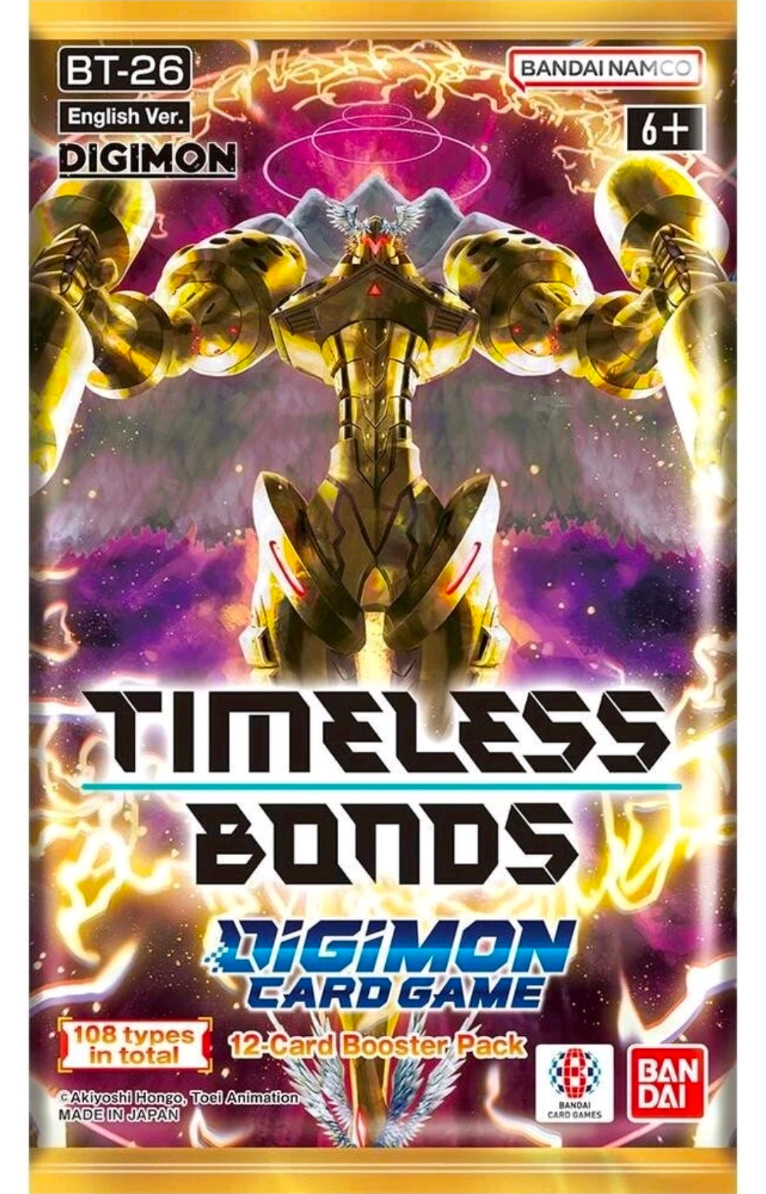 B-25 Digimon Timeless Bonds Booster Pack