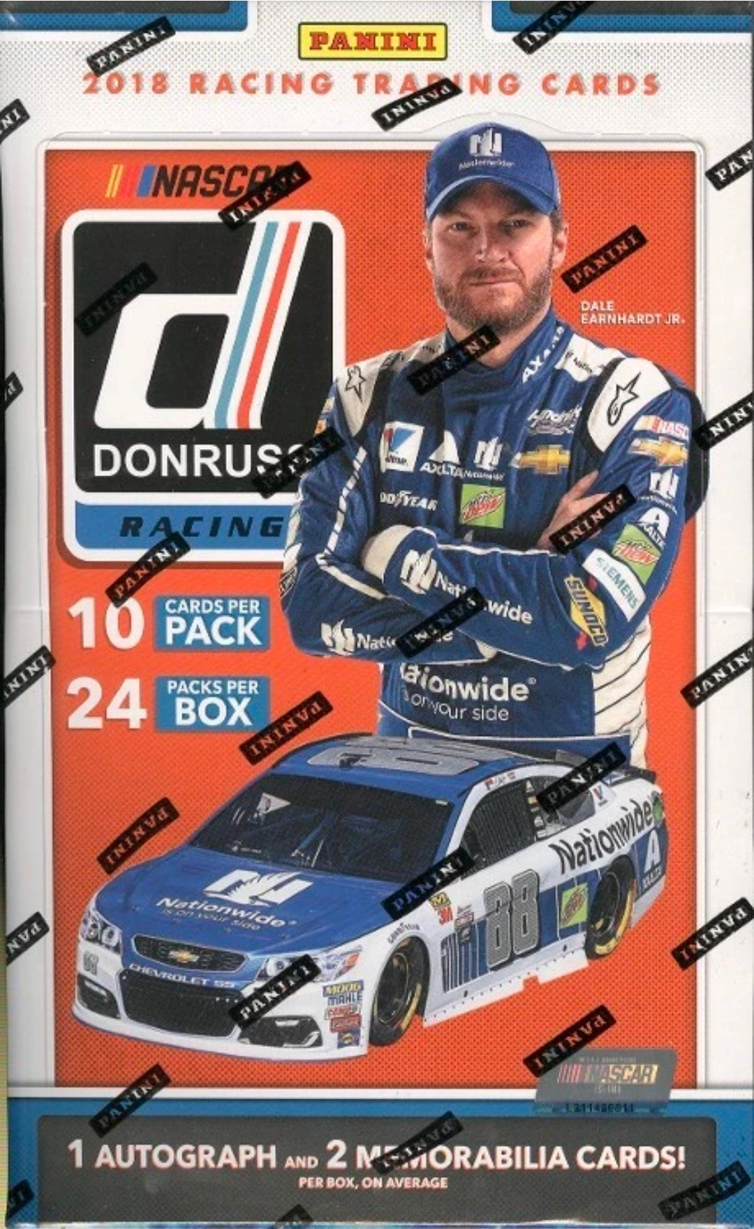 2018 Panini Donruss NASCAR Hobby Box - 1 auto and 2 mem hits!