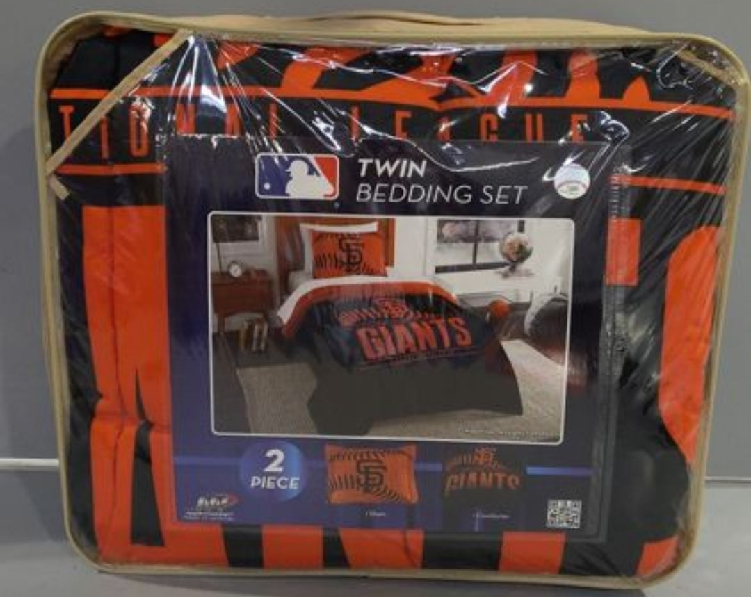 BRAND NEW! Northwest San Francisco Giants Twin Comforter Set MLB Baseball