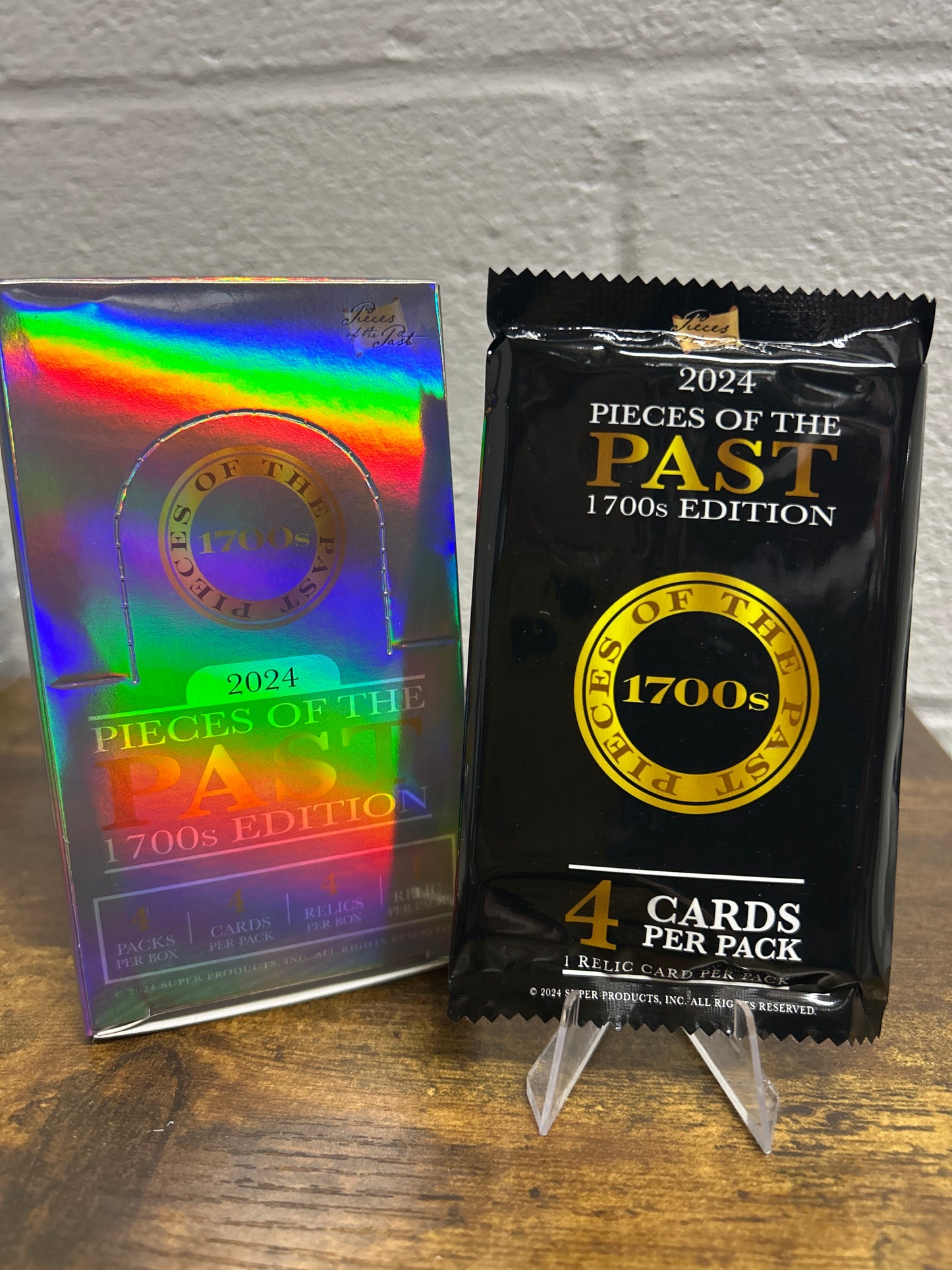 1700s SILVER EDITION Keepsake Collection Pieces of the Past Hobby Pack