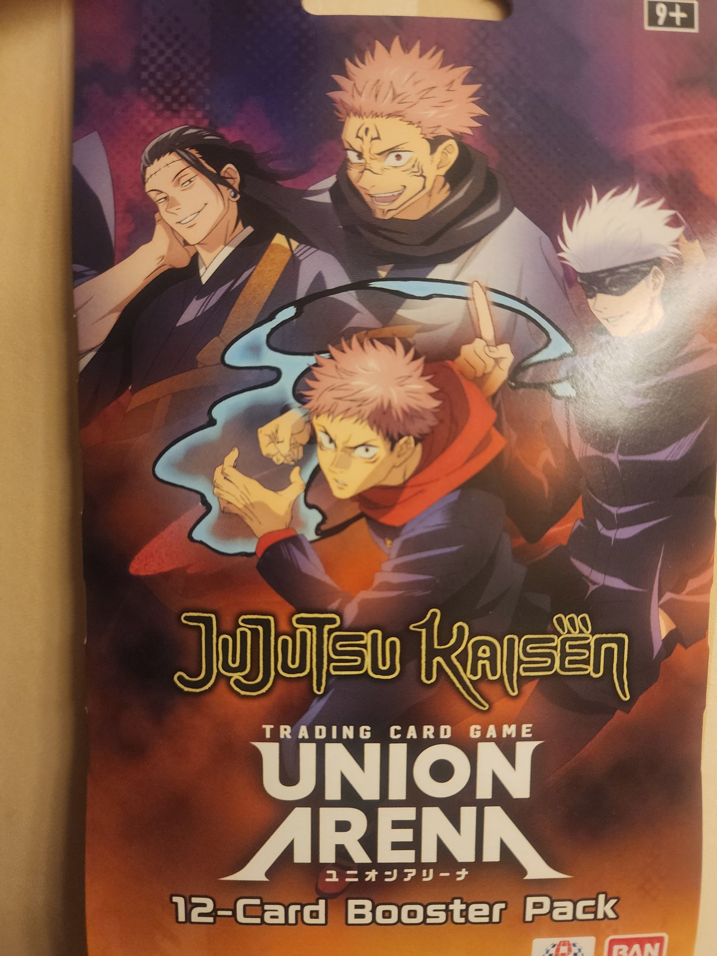 Jujutsu Kaisen Union Arena Sleeved Booster Pack personal break! 12 cards! Bandai/Namco