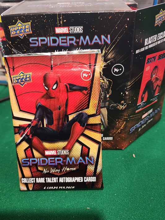 Spiderman No Way Home Blaster Pack Personal Break!  Chase actor autos!
