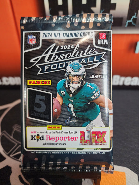 2024 Absolute Football 5-card Pack Personal Break!