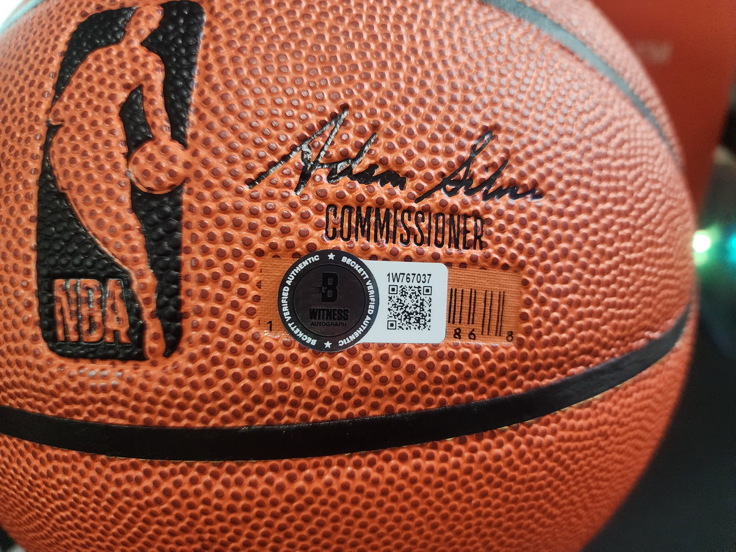 Toni Kukoc Autographed Basketball JSA COA Chicago Bulls Hall of Fame Inscription