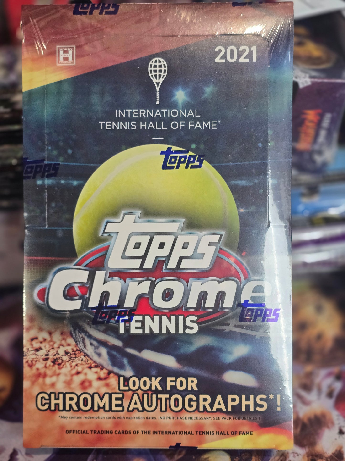 2021 Topps Chrome Tennis Hobby Box