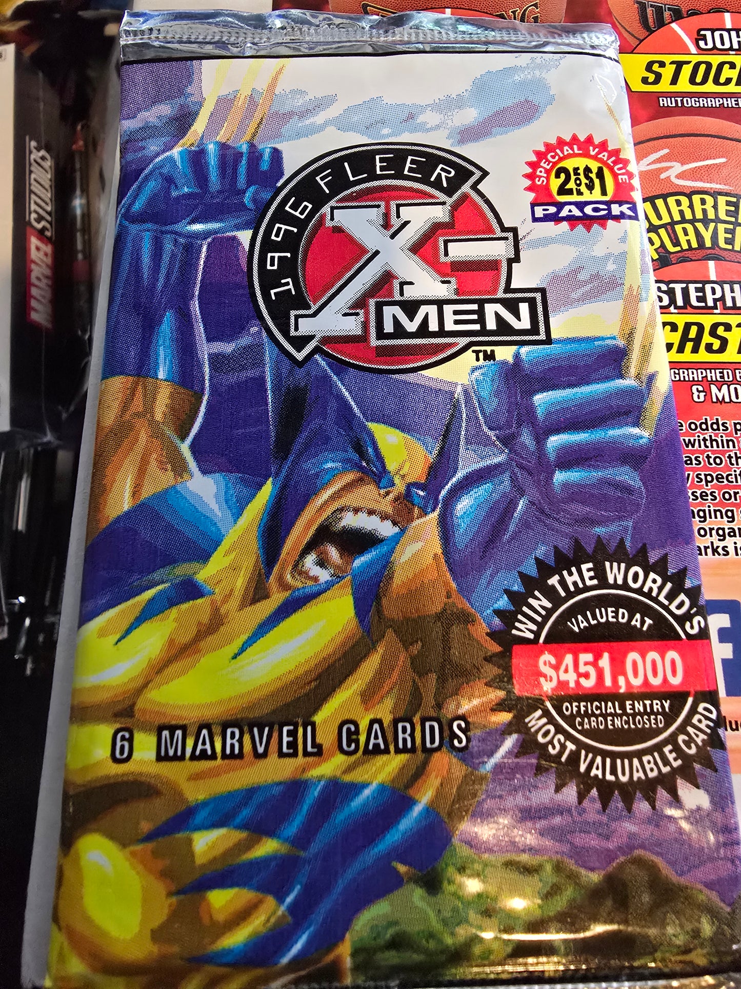 1996 Fleer X-Men Pack