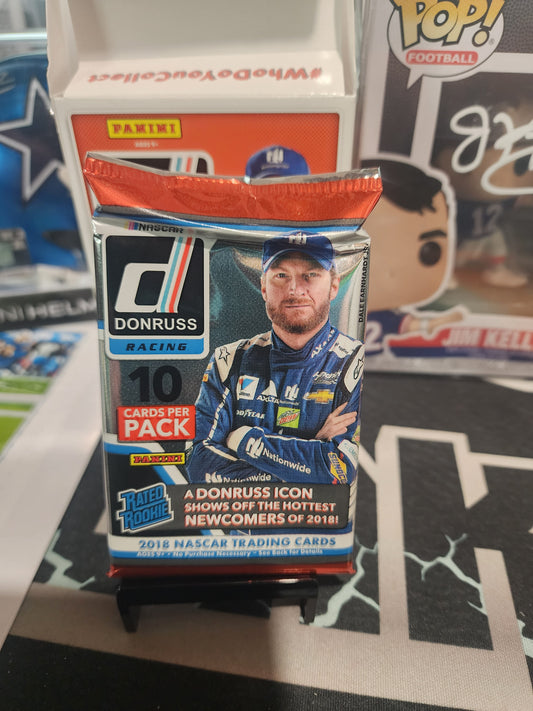2018 Donruss Racing Blaster Pack personal break! Look for Rated Rookies, autographs, and memorabilia cards!