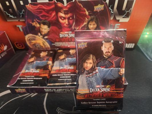 Doctor Strange Multiverse of Madness Upper Deck Marvel Studios HOBBY Pack Personal Break!  Scarlet Witch
