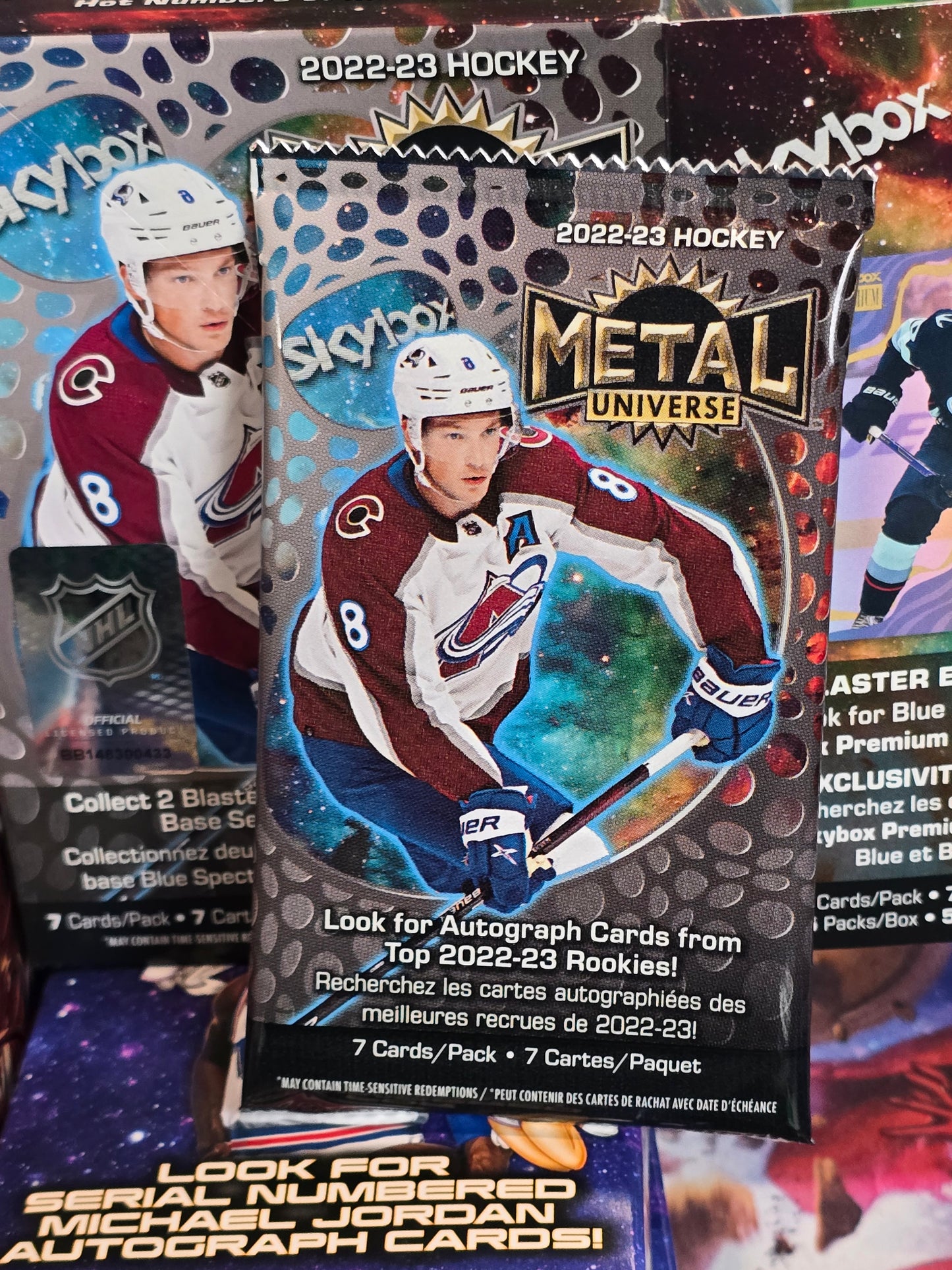 2022-2023 Skybox Metal Universe Hockey Pack