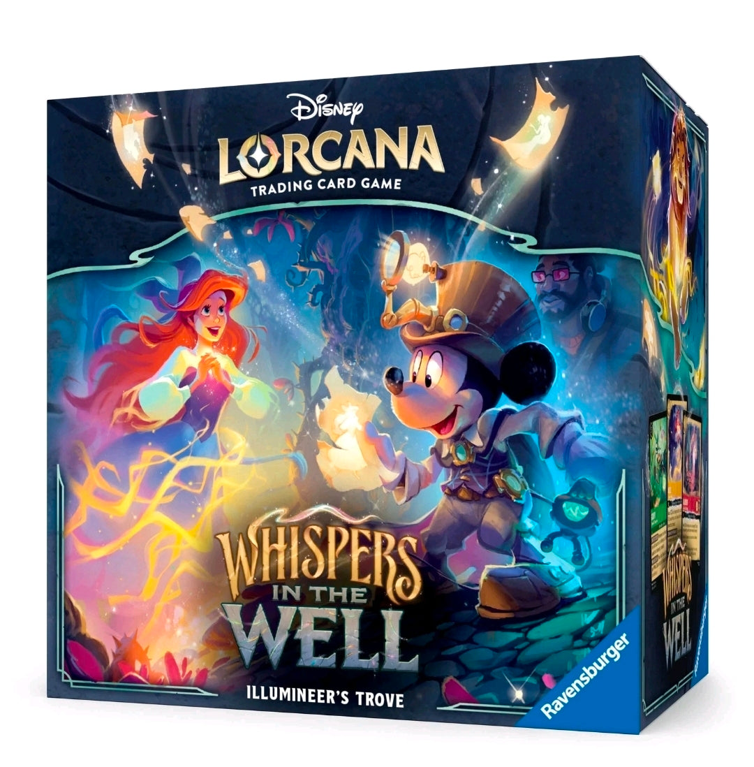 Disney Lorcana Whispers In The Well Trove (8 Booster Packs!)