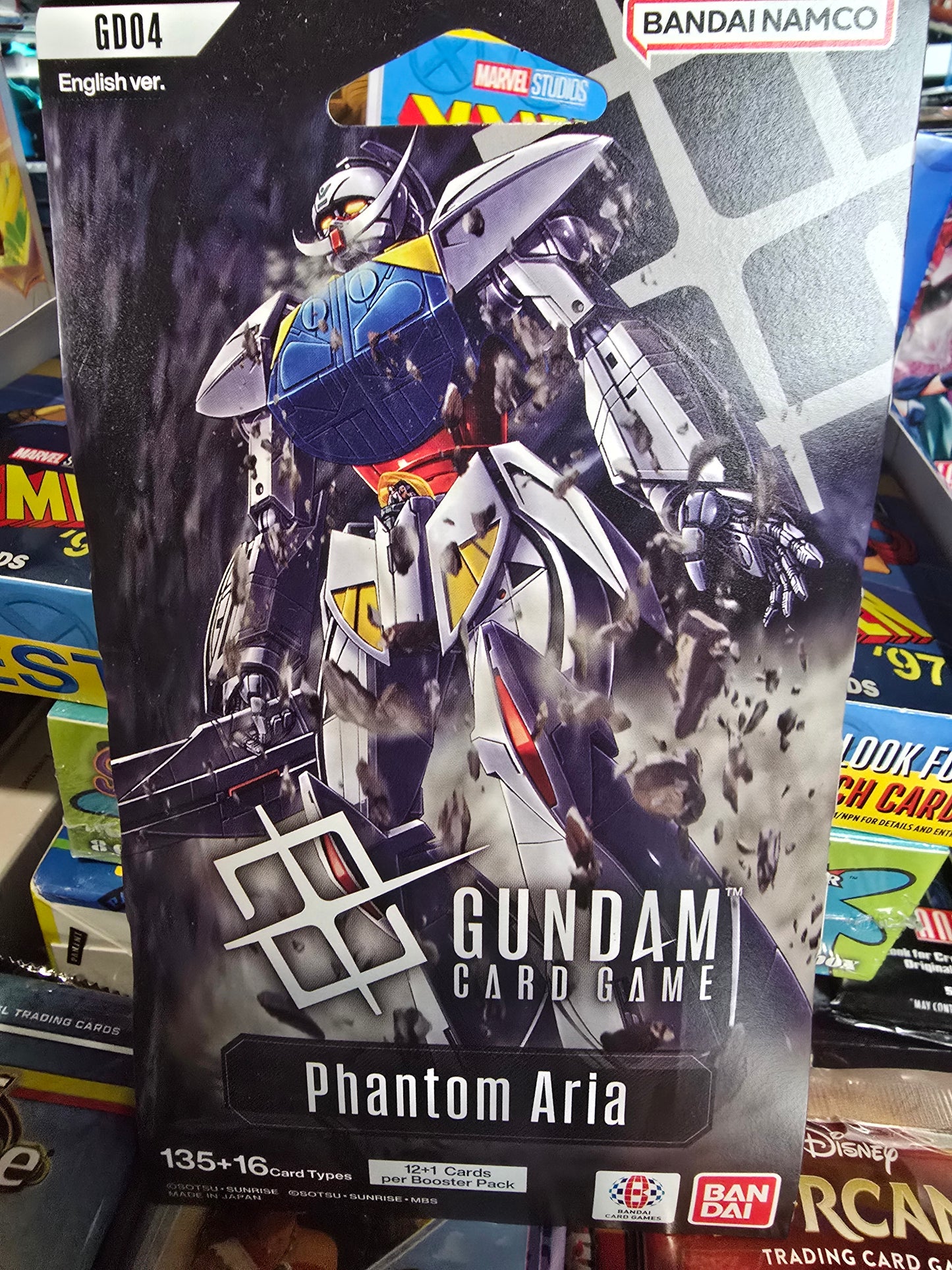 Gundam Card Game Phantom Aria Booster Pack! 12 cards! Bandai/Namco