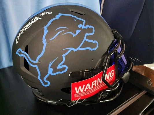 Amon-Ra St. Brown Autographed Eclipse Authentic Full Size w/ visor Beckett COA