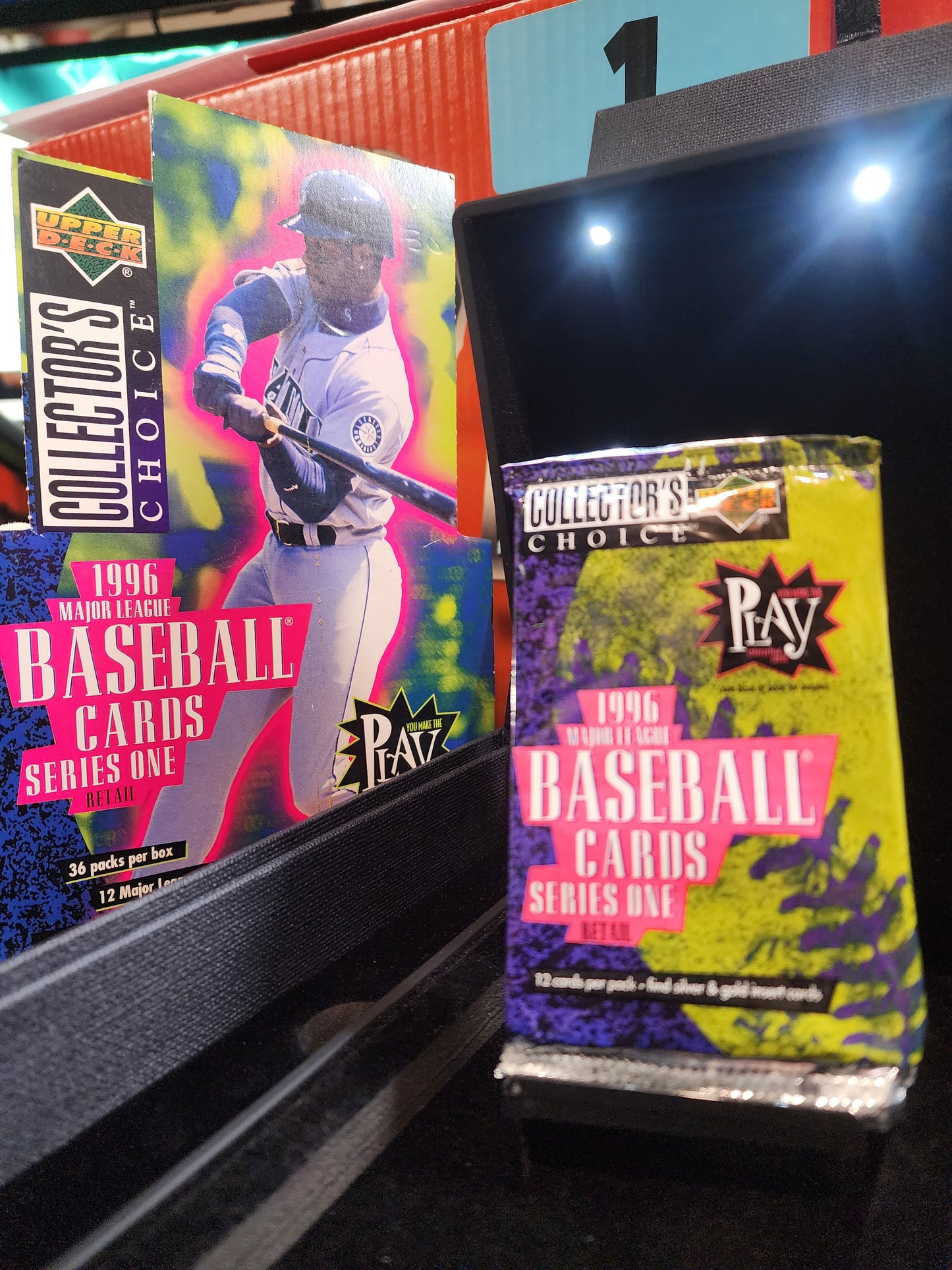Upper Deck 1996 Collector's Choice Baseball Pack personal break! Super fun! 12 cards - Chase gold and silver inserts! First person to buy 5 packs gets the Ken Griffey Jr. in picture!
