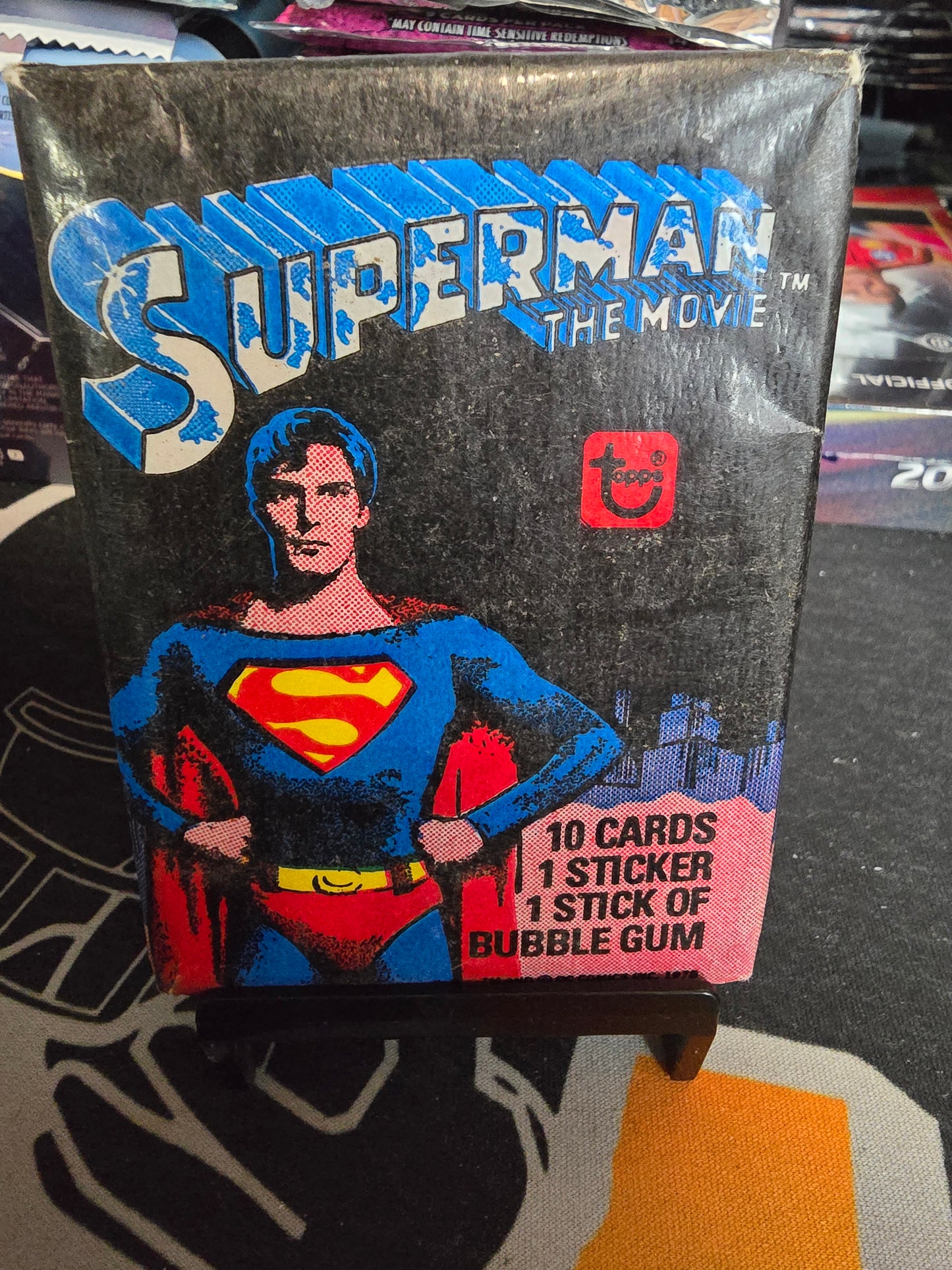 RARE 1978 Topps Superman The Movie Pack