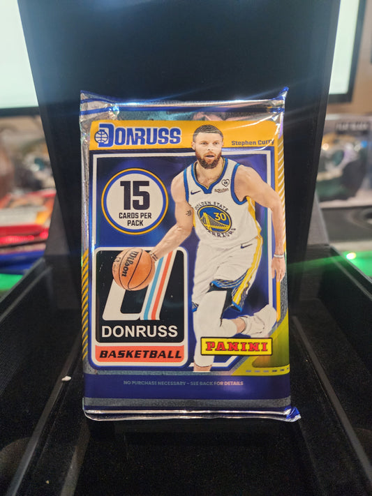 2024 NBA Donruss Basketball Blaster Pack Personal Break! 15 cards! Chase Fadeaway and Playmakers inserts!